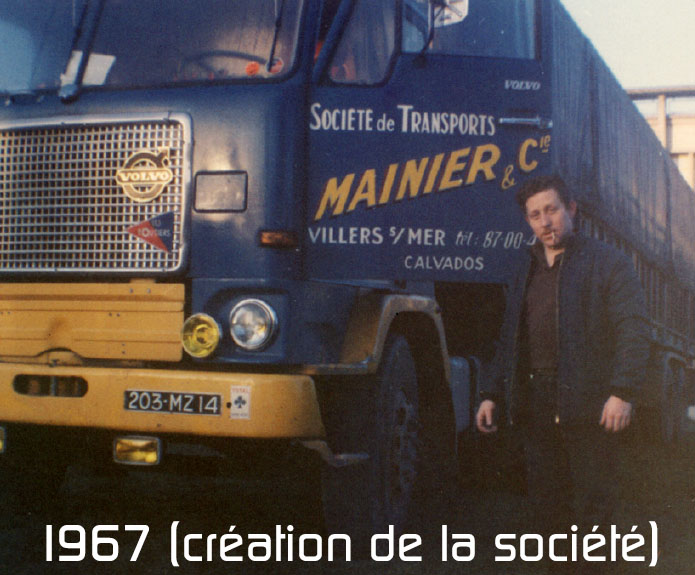 1967 - Création TRANSPORTS MAINIER